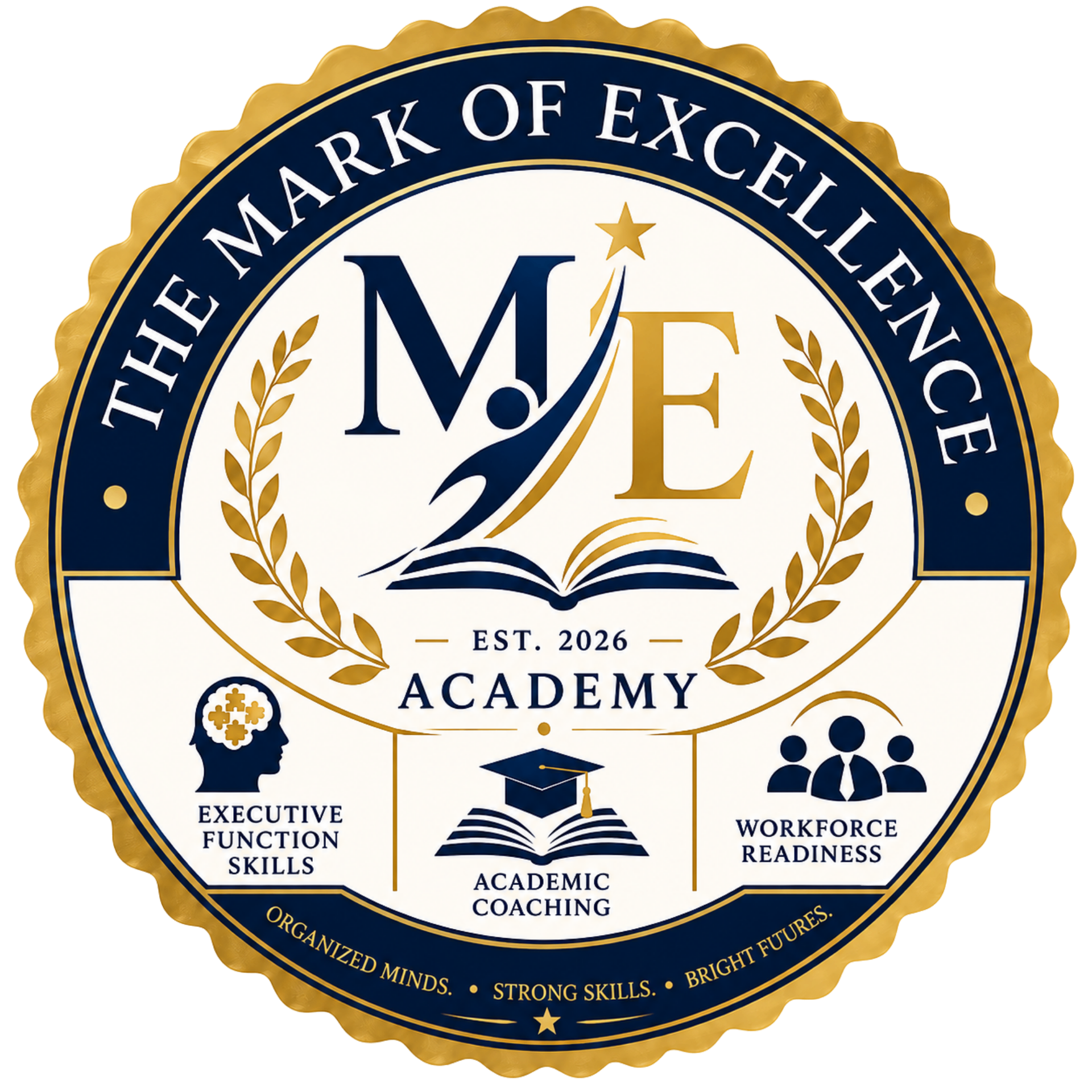 The Mark of Excellence Academy logo